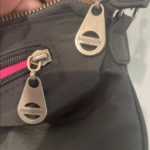 Baggalini Gray Nylon Crossbody Bag - Picture 7 of 8